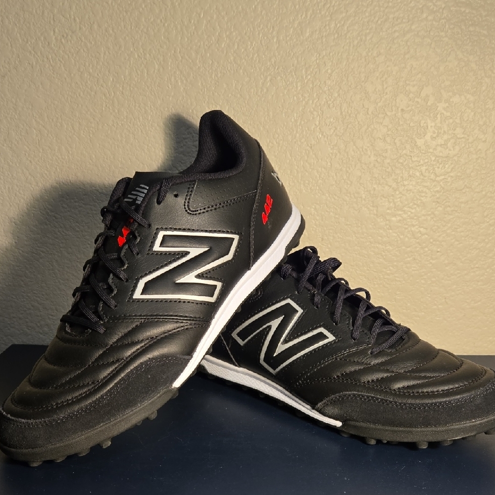 New Balance Black and Red Athletic Shoes